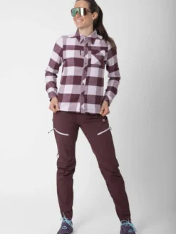 Discount 2117 housut Byxan W 709 Dk-Plum