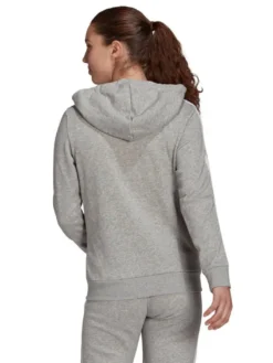 Adidas collegetakki 3S ft fz hoody w GL0802 GL0802 Mgrey heather