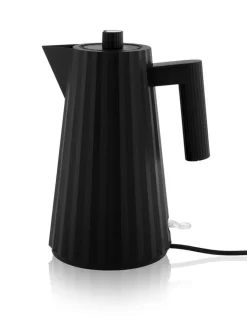 Alessi Plisse vedenkeitin 1,7 L musta Hot