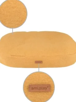 Amiplay Montana koiranpatja 61x52x9 cm keltainen M Clearance