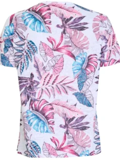 Anna Menotti t-paita Lautlingen Valkoinen / Multicolor Outlet