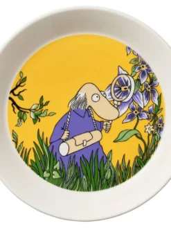 Outlet Moomin Arabia Muumi lautanen 19 cm Hemuli keltainen