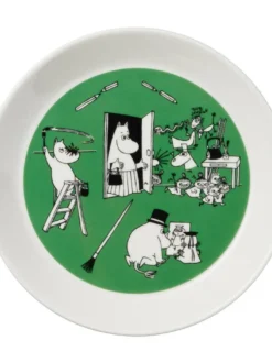 Discount Moomin Arabia Muumi lautassetti Piirustus & Joulu