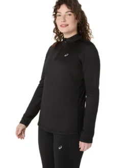 Asics paita Core LS 1/2 Zip Winter Top W 001 Performance Black Sale