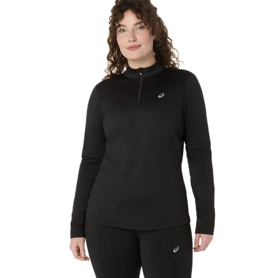 Asics paita Core LS 1/2 Zip Winter Top W 001 Performance Black Sale