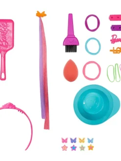 Barbie kampauspää Neon Rainbow Deluxe