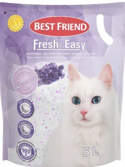 Best Friend Laventeli kissanhiekka Fresh & Easy 5L Hot