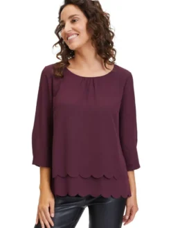 Best Betty Barclay pusero 8610 2723 aubergine 4685