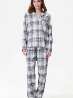 Brandtex flanellipyjama 216449 3315 Laventeli Best