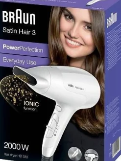 Braun Hiustenkuivain Satin hd380 Best