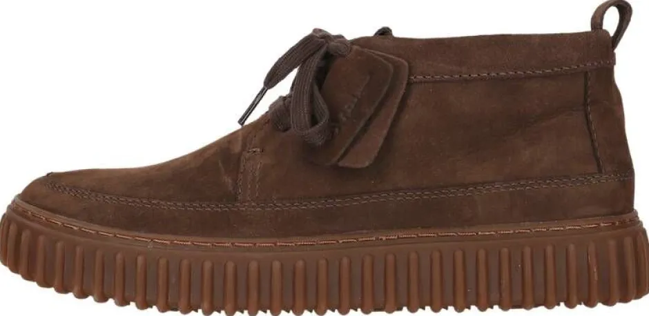 Best Clarks nilkkurit Torhill Lace Hi Dark Brown Nubuck