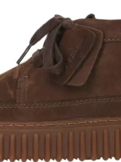 Best Clarks nilkkurit Torhill Lace Hi Dark Brown Nubuck