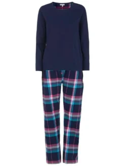 Best Damella pyjama 70100 320 Tummansininen