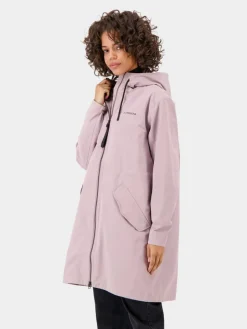 Didriksons takki Marta w parka I00 Vaalea lila Clearance