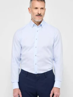 New Eterna paita F143 4122 Slim fit 00 VALKOINEN