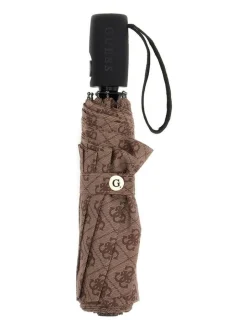 Guess sateenvarjo Ltl Open-close Umbrella Ltl Latte logo Clearance