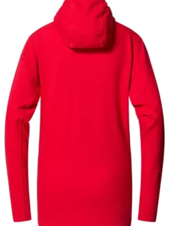 Clearance Haglu00f6fs Haglöfs takki Rosson Mid Hood W 5RA Bright Red