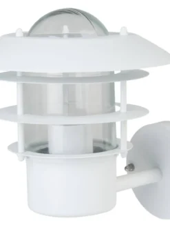 Discount Heat Jammy ulkoseinävalaisin ylös 25 cm valkoinen