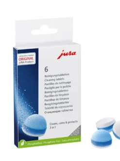 Jura 3-vaiheiset puhdistustabletit 6 kpl/pkt Sale