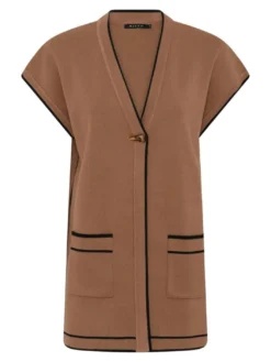 Best MICHA neuleliivi 105-374 Cognac / Black 34760
