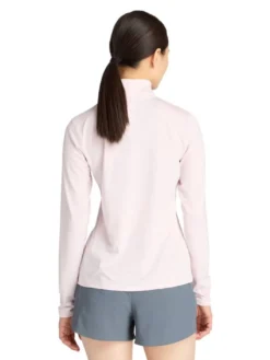 Online New Balance paita Sport Quarter Zip W PINK GRANITE