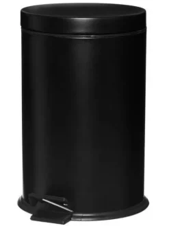 Nord Clean poljinroskis 12 l teräs musta New