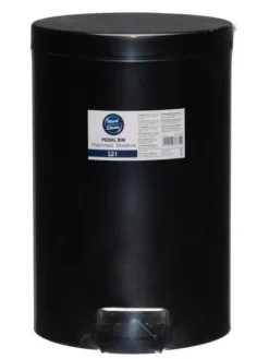 Nord Clean poljinroskis 12 l teräs musta New