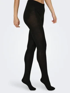 Only sukkahousut Onlgudrun Wool Black Sale