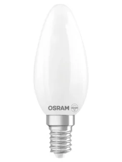 Best Osram LED Superstar Classic B 40 Fil.DIM 3.4W 827 Frosted E1