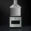 Clearance Smeg induktioliesi monitoimiuunilla CPF9IPX Portofino teräs