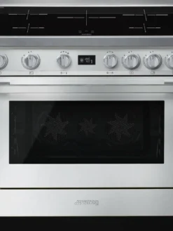 Clearance Smeg induktioliesi monitoimiuunilla CPF9IPX Portofino teräs