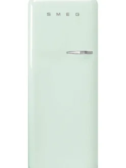 Clearance Smeg retrojääkaappi FAB28LPG5 153 cm, pastellinvihreä, vasen