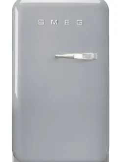 Hot Smeg retrojääkaappi FAB5LSV5 73 cm, hopea, vasen