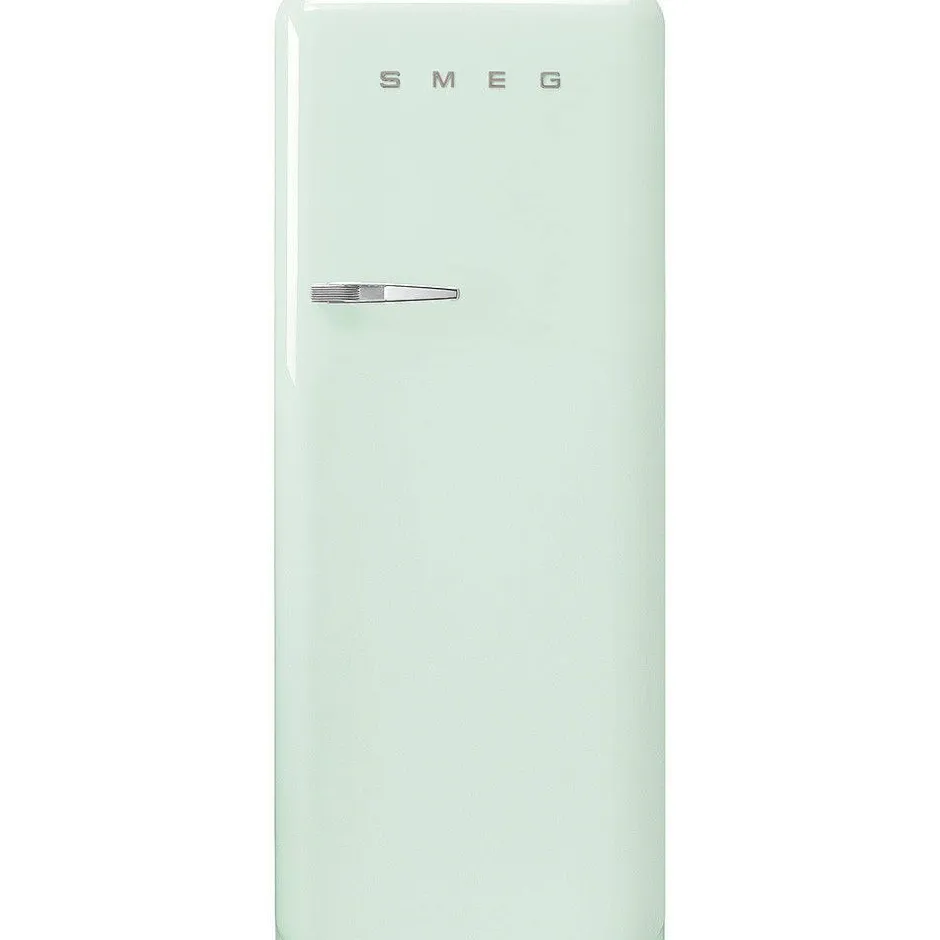 Clearance Smeg retrojääkaappi FAB28RPG5 153 cm, pastellinvihreä, oikea