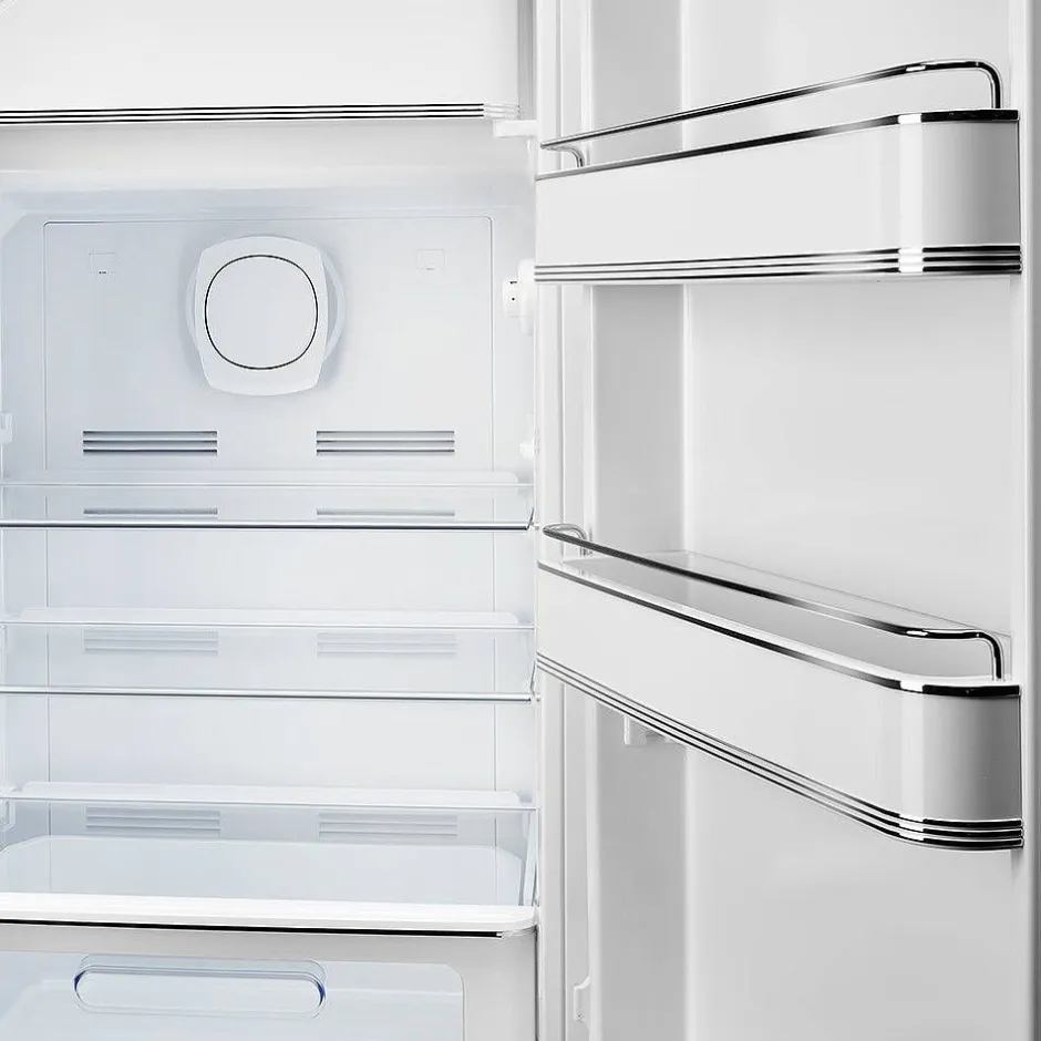Clearance Smeg retrojääkaappi FAB28RPG5 153 cm, pastellinvihreä, oikea