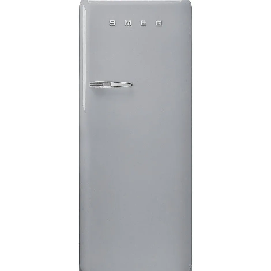 Smeg retrojääkaappi FAB28RSV5 153 cm, hopea, oikea