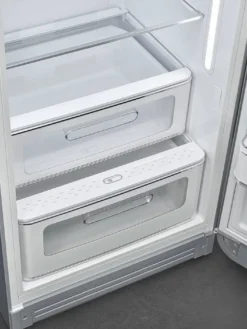 Smeg retrojääkaappi FAB28RSV5 153 cm, hopea, oikea