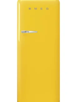 Sale Smeg retrojääkaappi FAB28RYW5 153 cm, kelt., oikea