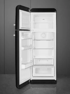 Best Smeg retrojääkaappipakastin FAB30LBL5 musta, vasen
