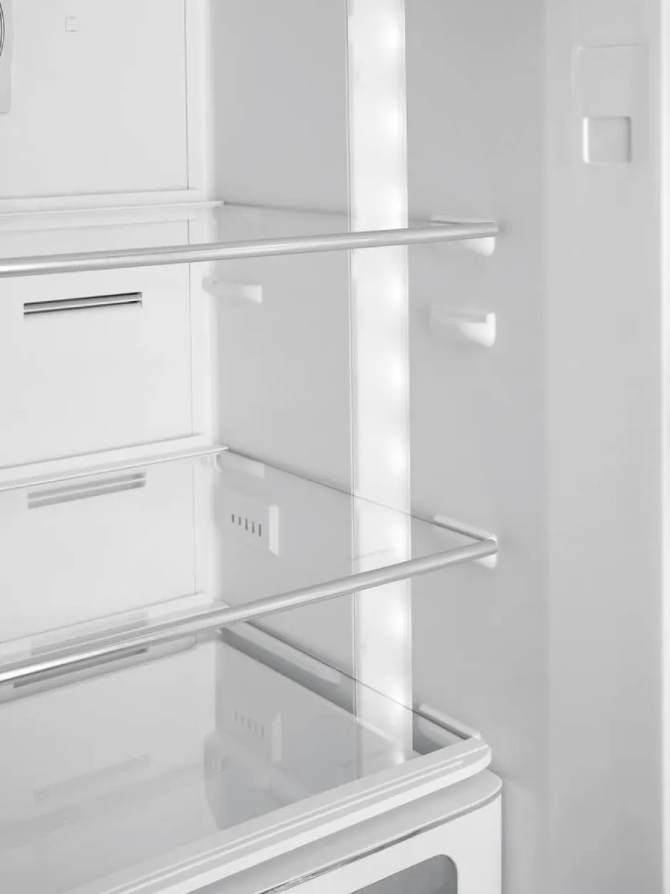 Best Smeg retrojääkaappipakastin FAB32RCR5 kerma, oikea