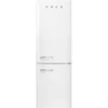 Outlet Smeg retrojääkaappipakastin FAB32RWH5 valkoinen, oikea