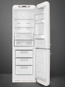 Outlet Smeg retrojääkaappipakastin FAB32RWH5 valkoinen, oikea