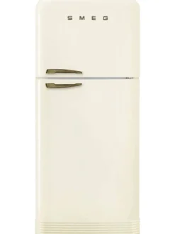 Sale Smeg retrojääkaappi-pakastin FAB50RCR5, kerma, oikea