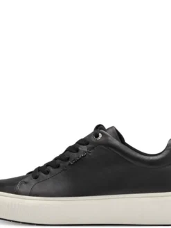 Clearance Tamaris tennarit 003 Violetta Black 003 Black leather