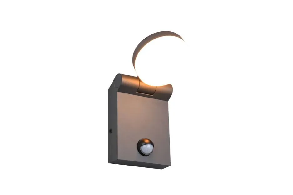 Clearance Trio Lighting LED seinävalaisin Adour antrasiitti liiketunni