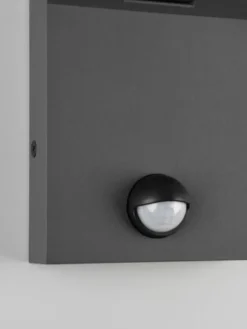 Clearance Trio Lighting LED seinävalaisin Adour antrasiitti liiketunni