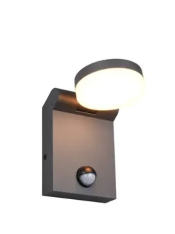 Clearance Trio Lighting LED seinävalaisin Adour antrasiitti liiketunni
