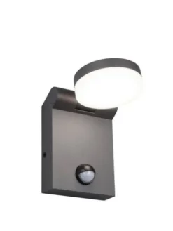 Clearance Trio Lighting LED seinävalaisin Adour antrasiitti liiketunni