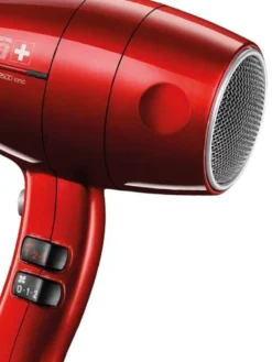 Hot Valera hiustenkuivaaja Swiss Silent Jet 8500 Ionic punainen