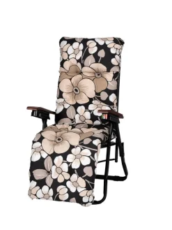 Hot Varax pehmuste Baden Baden tuoliin, 97B harmaa-beige